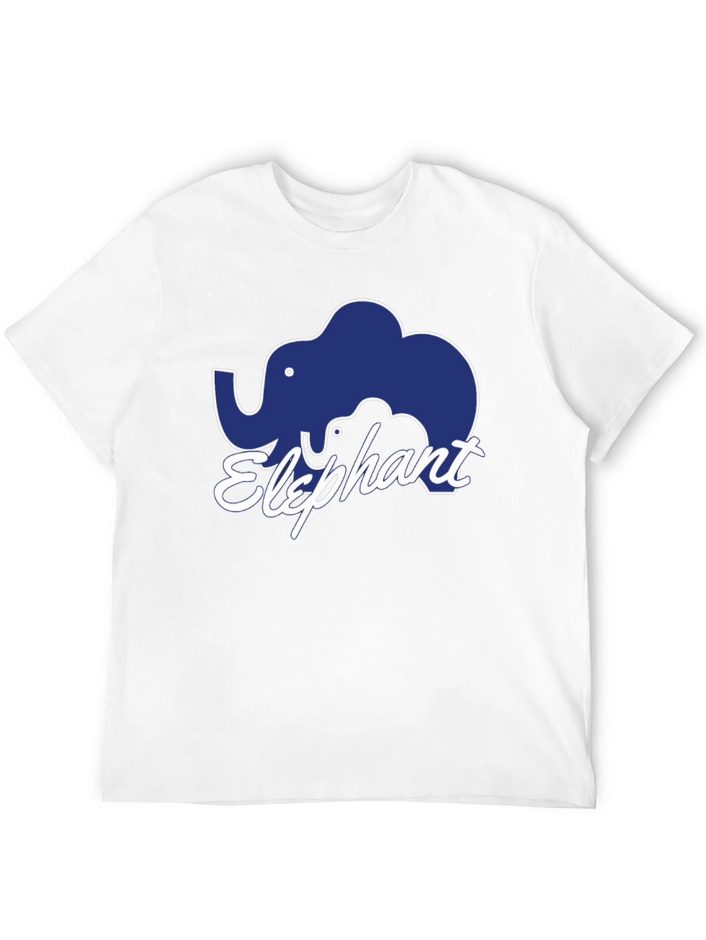 Elephant Graphic Black T-Shirt