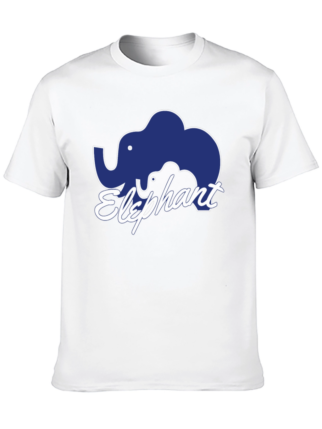 Elephant Graphic Black T-Shirt