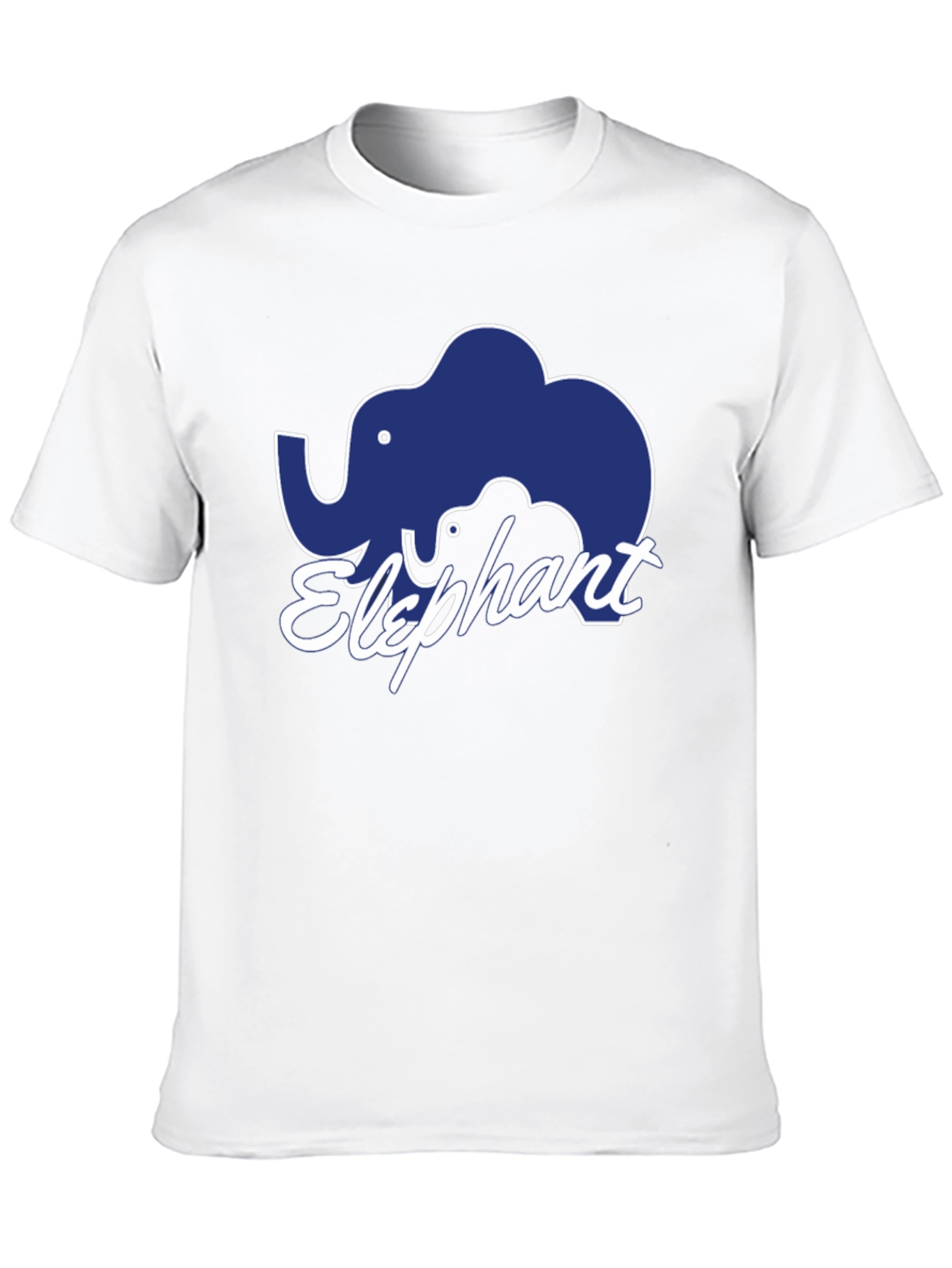 Elephant Graphic Black T-Shirt