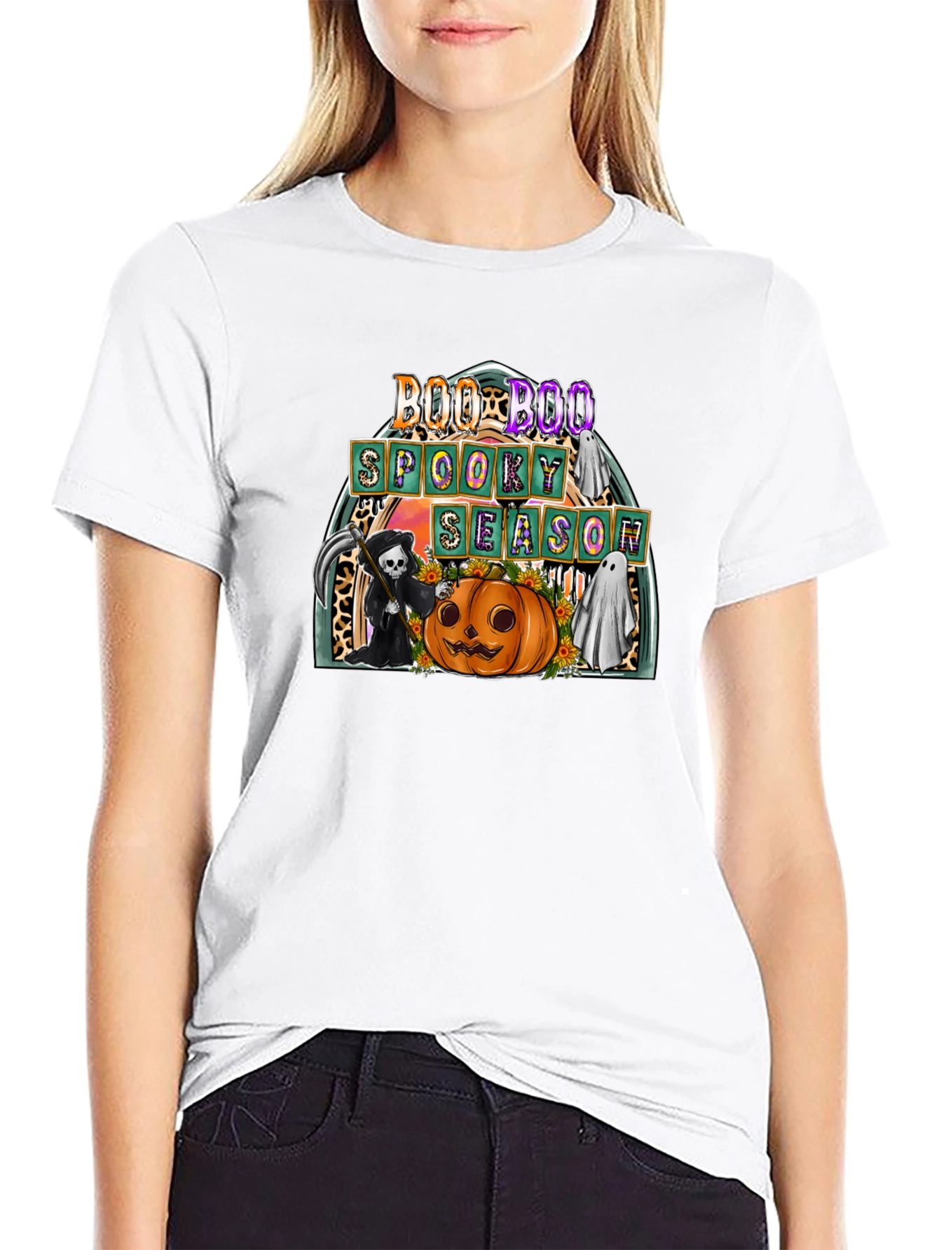 Boo Boo Spooky Season Graphic T-Shirt