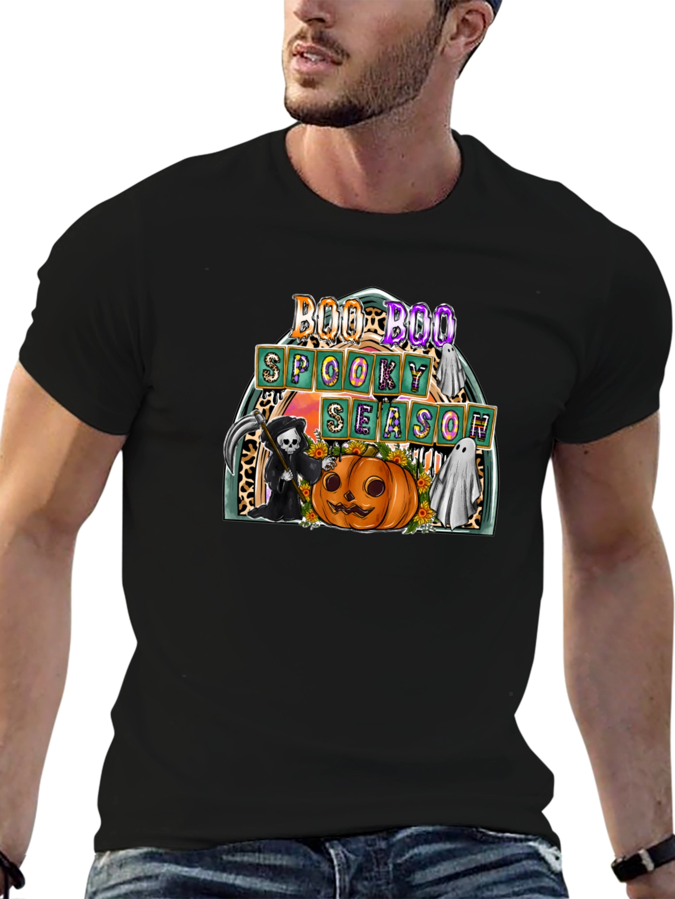 Boo Boo Spooky Season Graphic T-Shirt