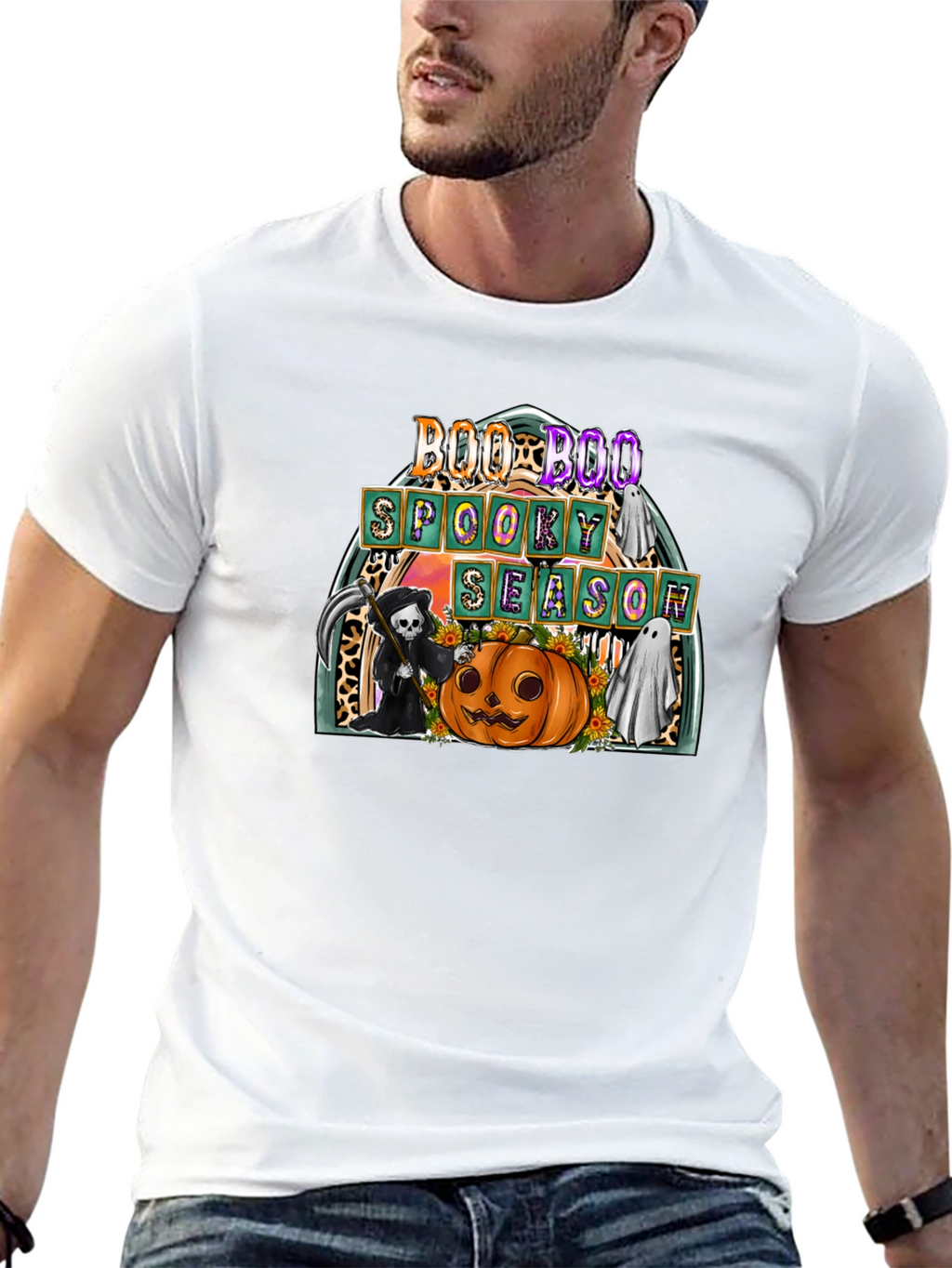 Boo Boo Spooky Season Graphic T-Shirt