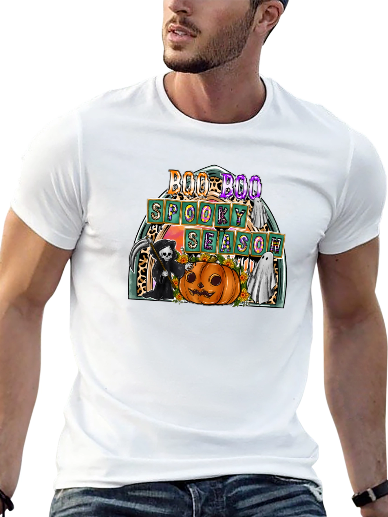 Boo Boo Spooky Season Graphic T-Shirt