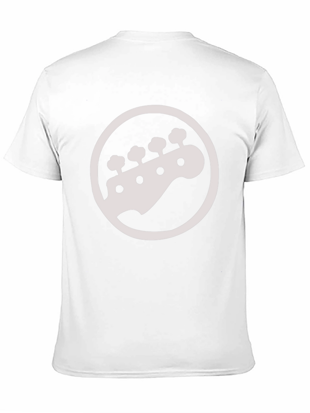 Bass Guitar Headstock T-Shirt - Music Lover Tee
