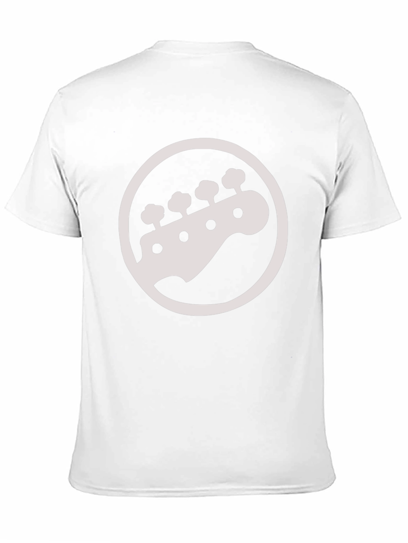 Bass Guitar Headstock T-Shirt - Music Lover Tee