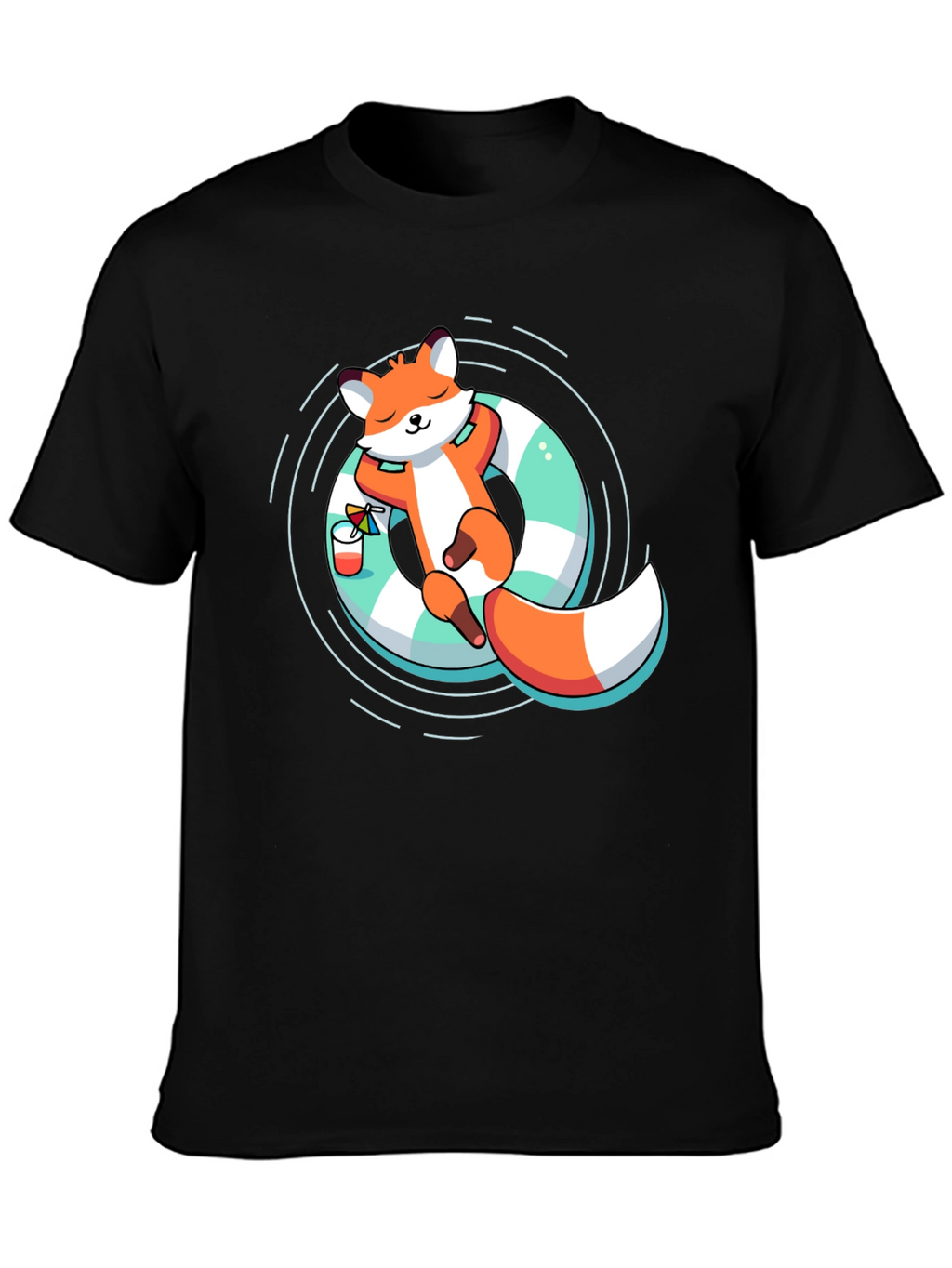 Cool Fox Summer Relax T-Shirt