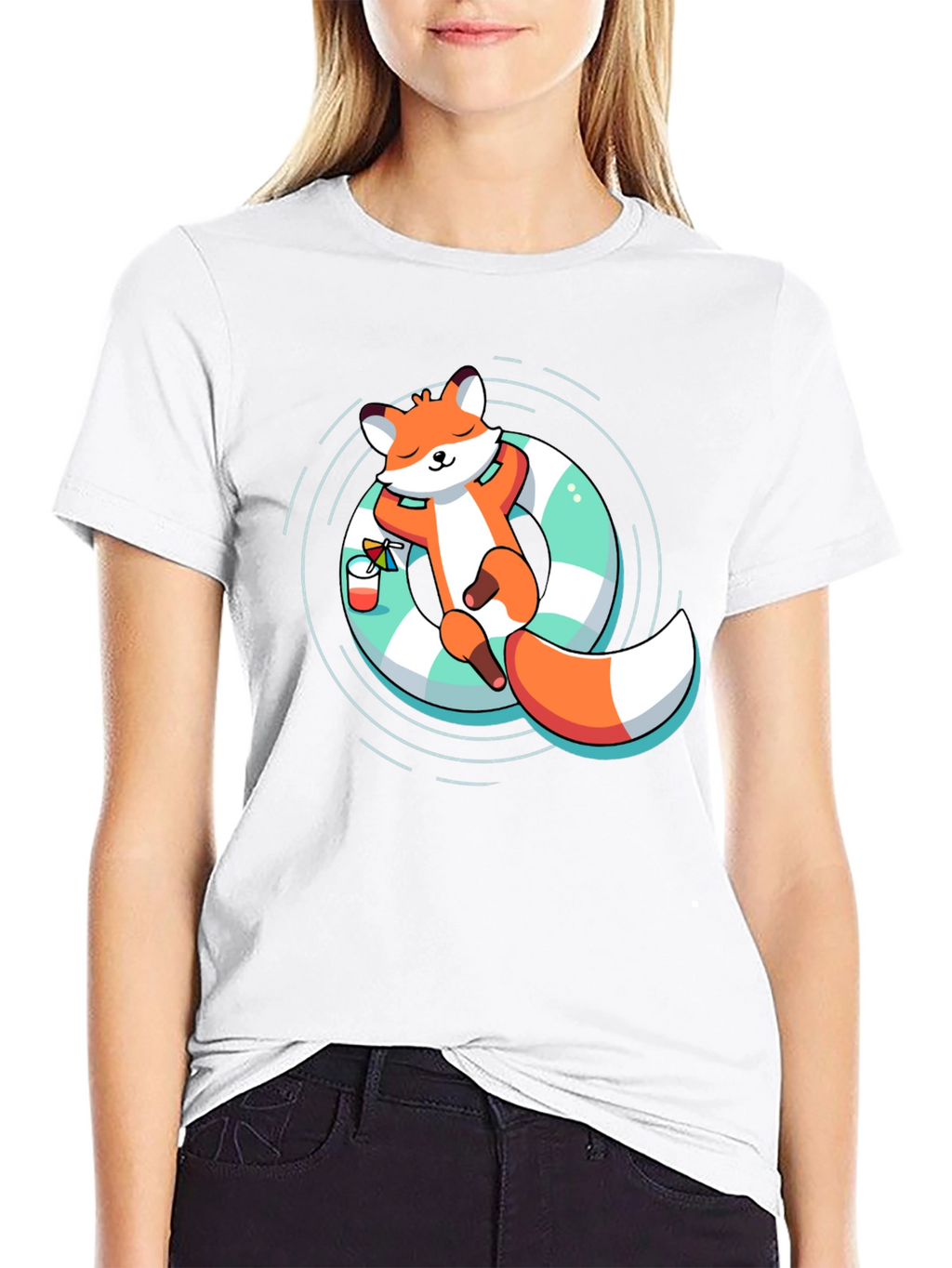 Cool Fox Summer Relax T-Shirt