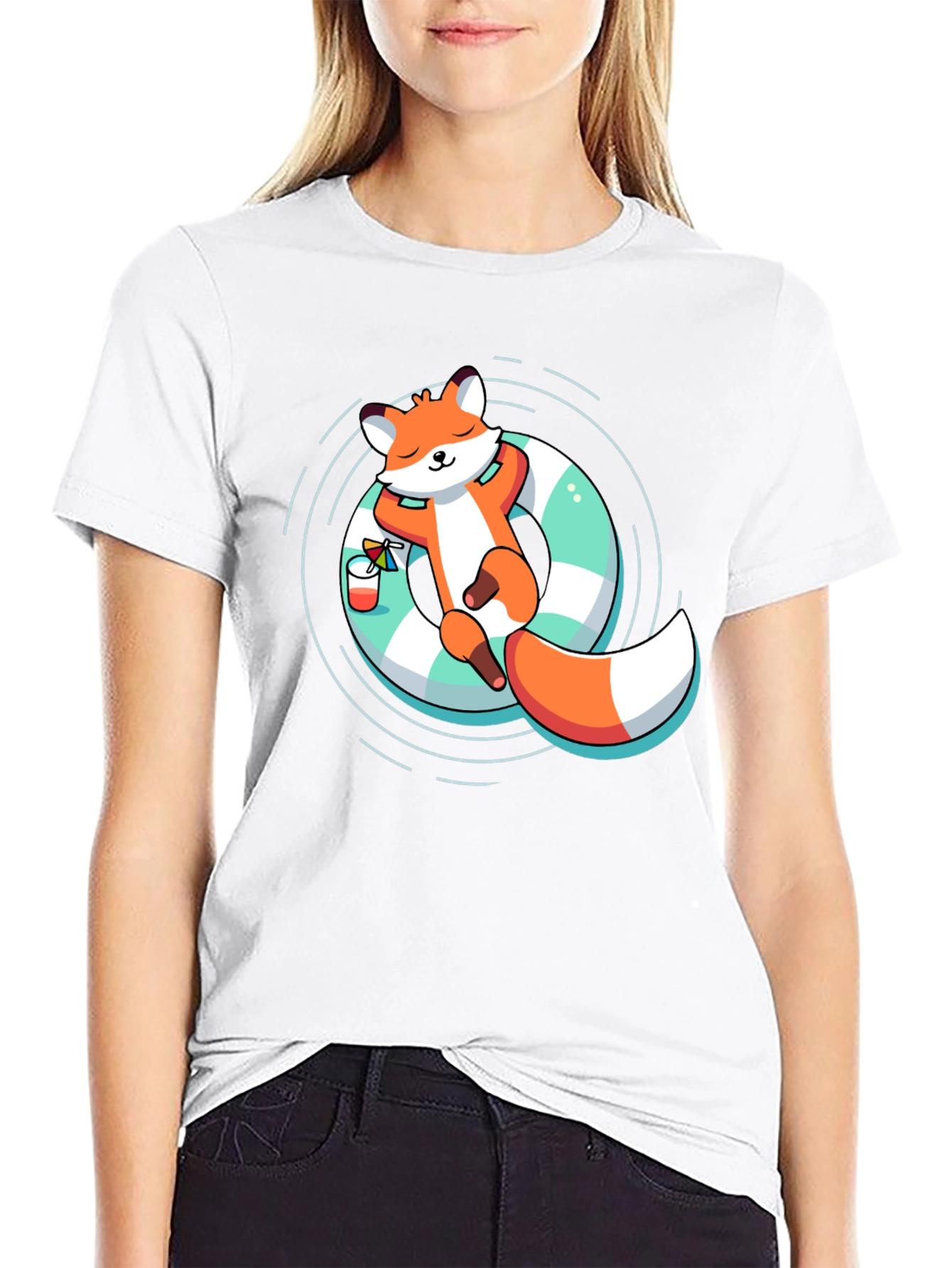 Cool Fox Summer Relax T-Shirt