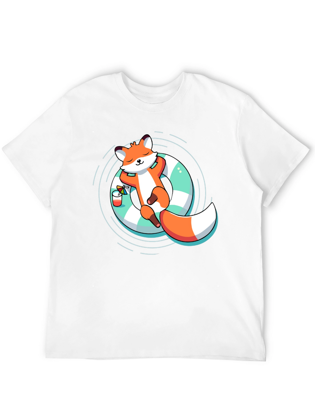 Cool Fox Summer Relax T-Shirt