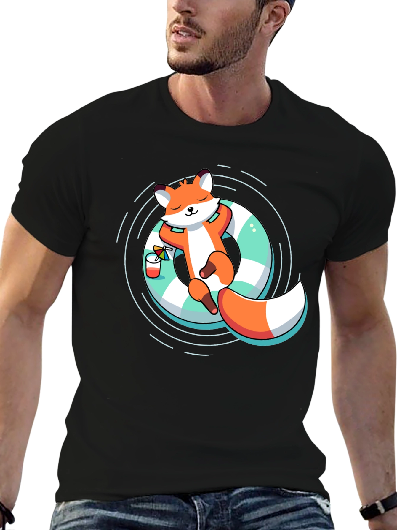 Cool Fox Summer Relax T-Shirt
