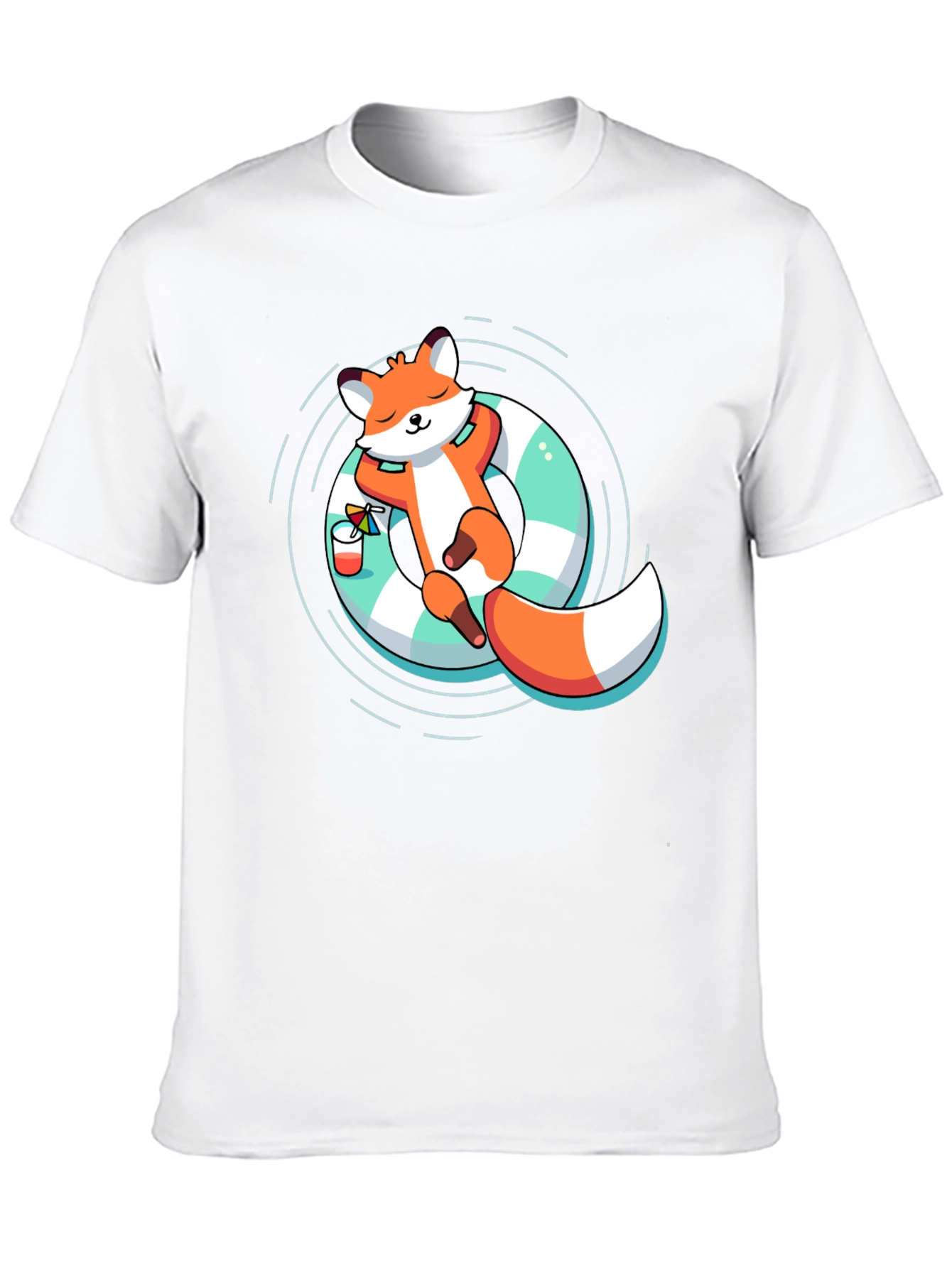 Cool Fox Summer Relax T-Shirt