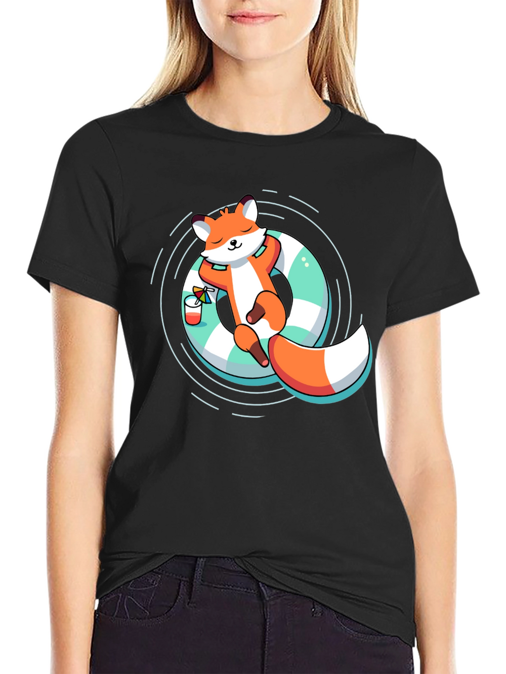 Cool Fox Summer Relax T-Shirt