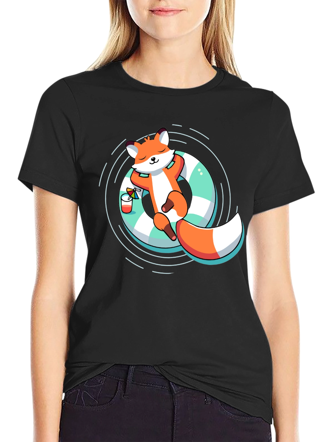 Cool Fox Summer Relax T-Shirt