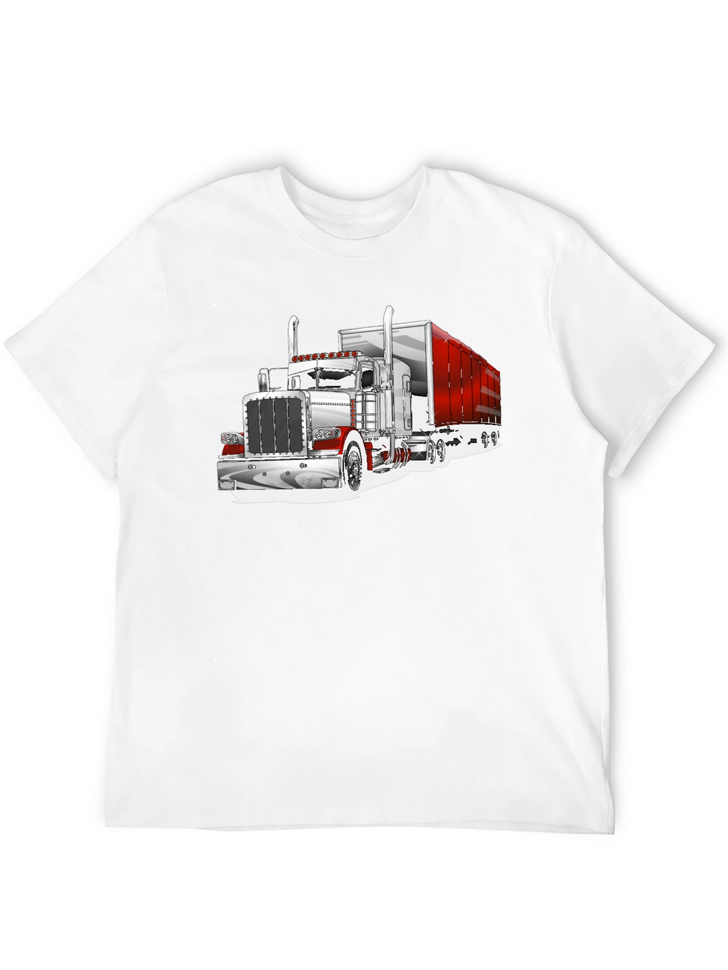 Truck Graphic T-Shirt - Black