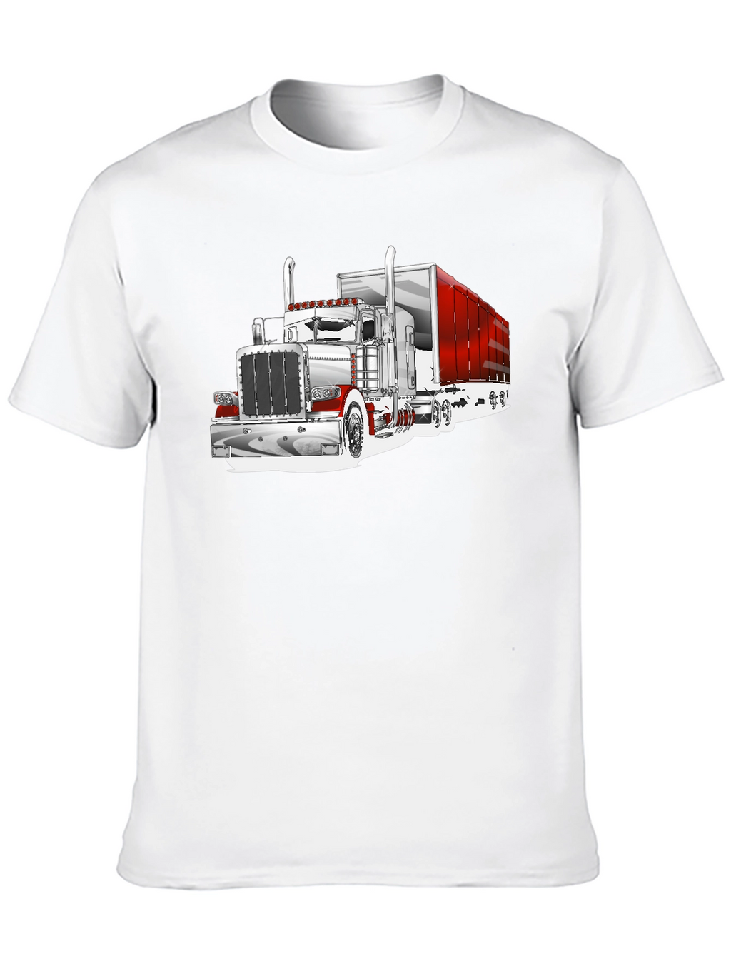 Truck Graphic T-Shirt - Black