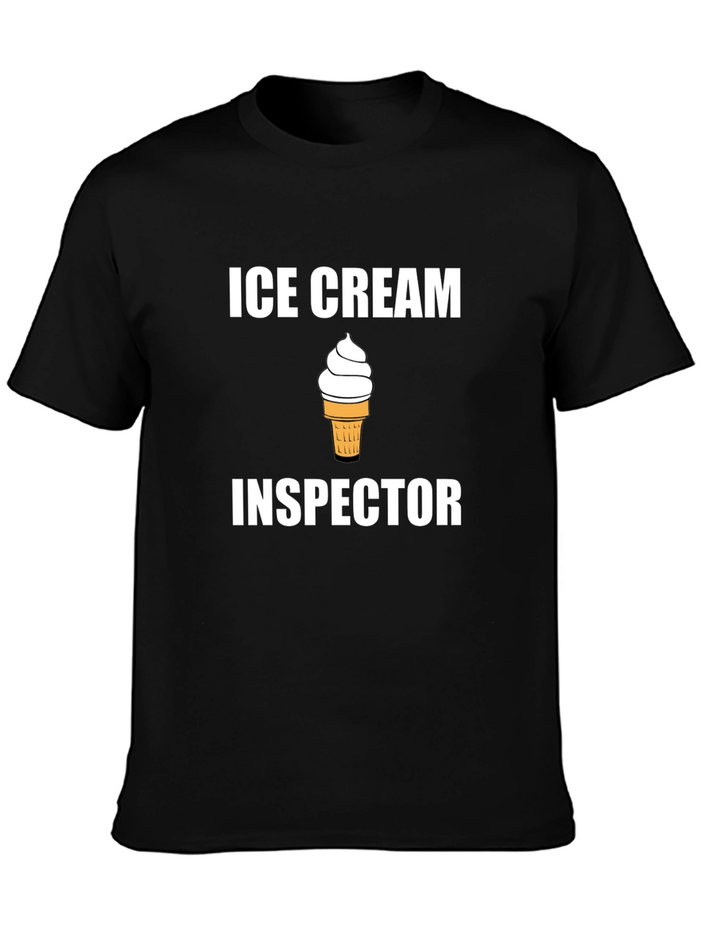 Ice Cream Inspector T-Shirt - Funny Foodie Tee