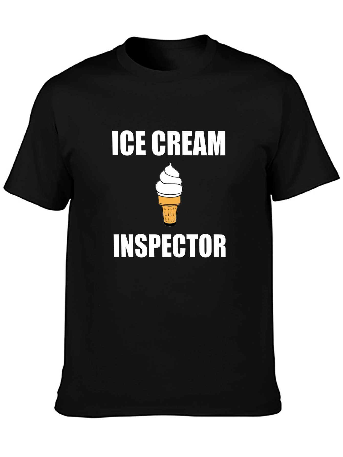 Ice Cream Inspector T-Shirt - Funny Foodie Tee