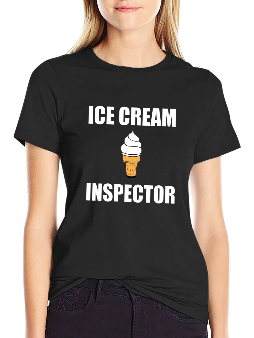 Ice Cream Inspector T-Shirt - Funny Foodie Tee
