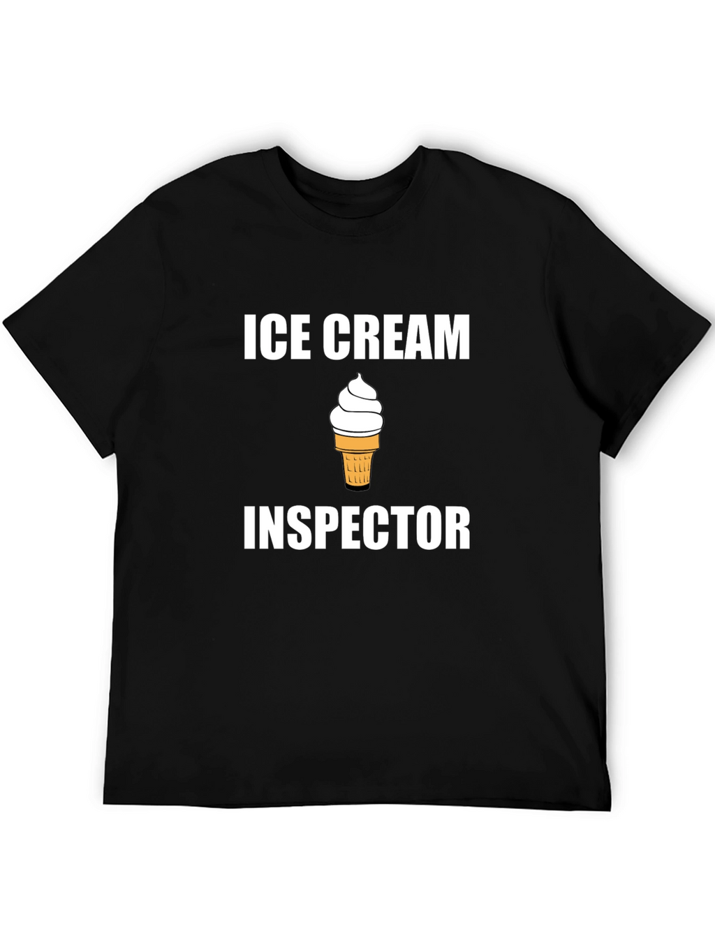 Ice Cream Inspector T-Shirt - Funny Foodie Tee