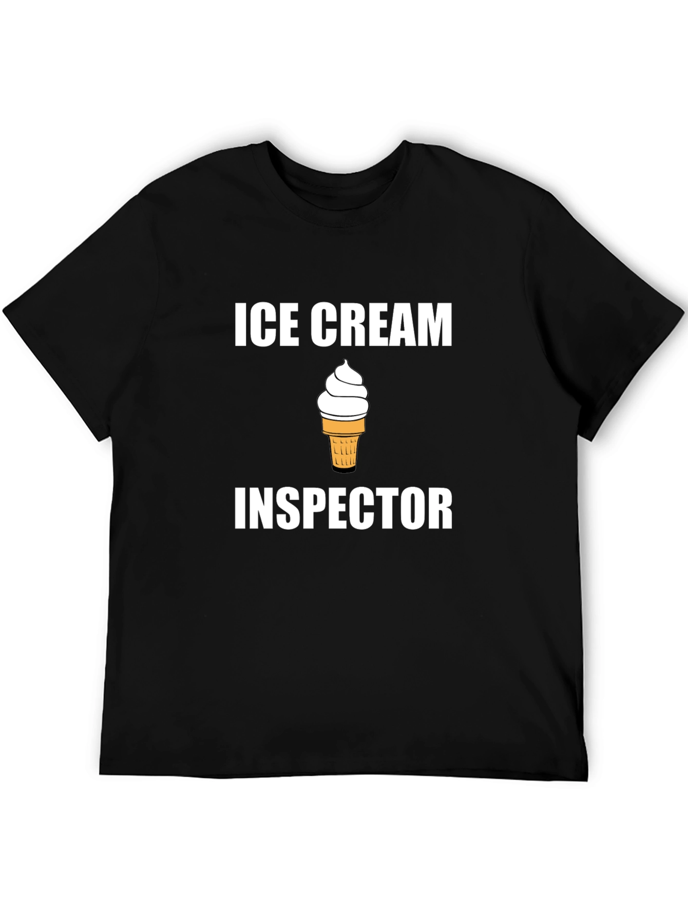 Ice Cream Inspector T-Shirt - Funny Foodie Tee