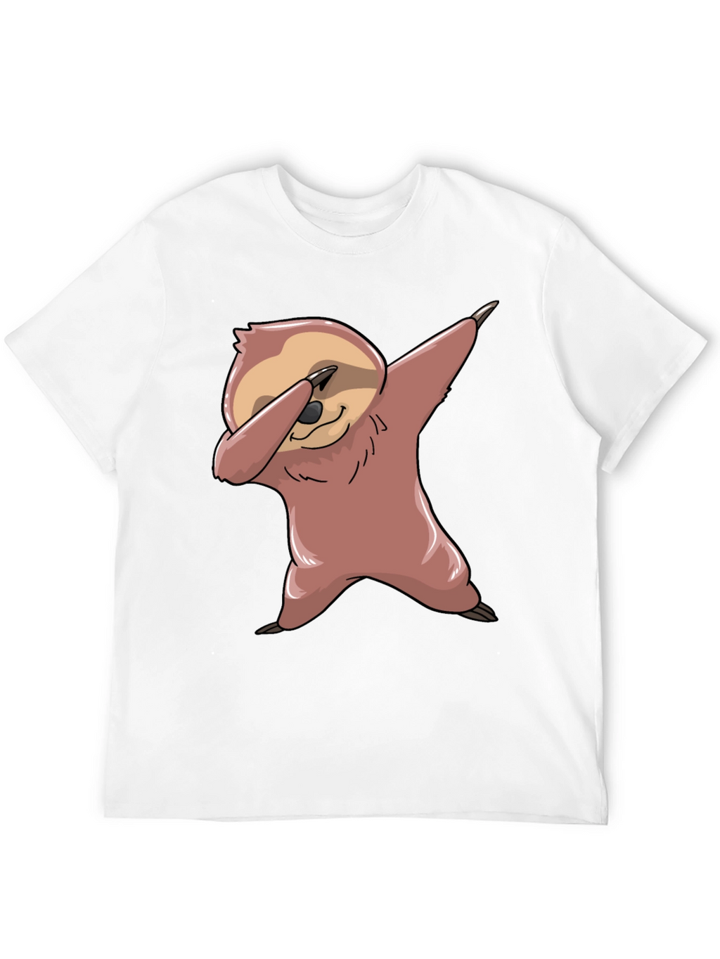 Dabbing Sloth Graphic Tee - Funny & Trendy!
