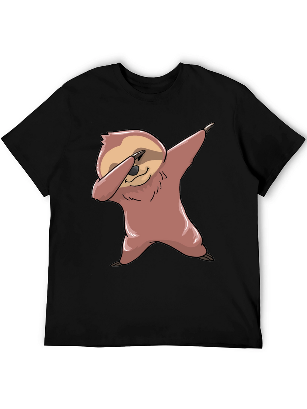 Dabbing Sloth Graphic Tee - Funny & Trendy!