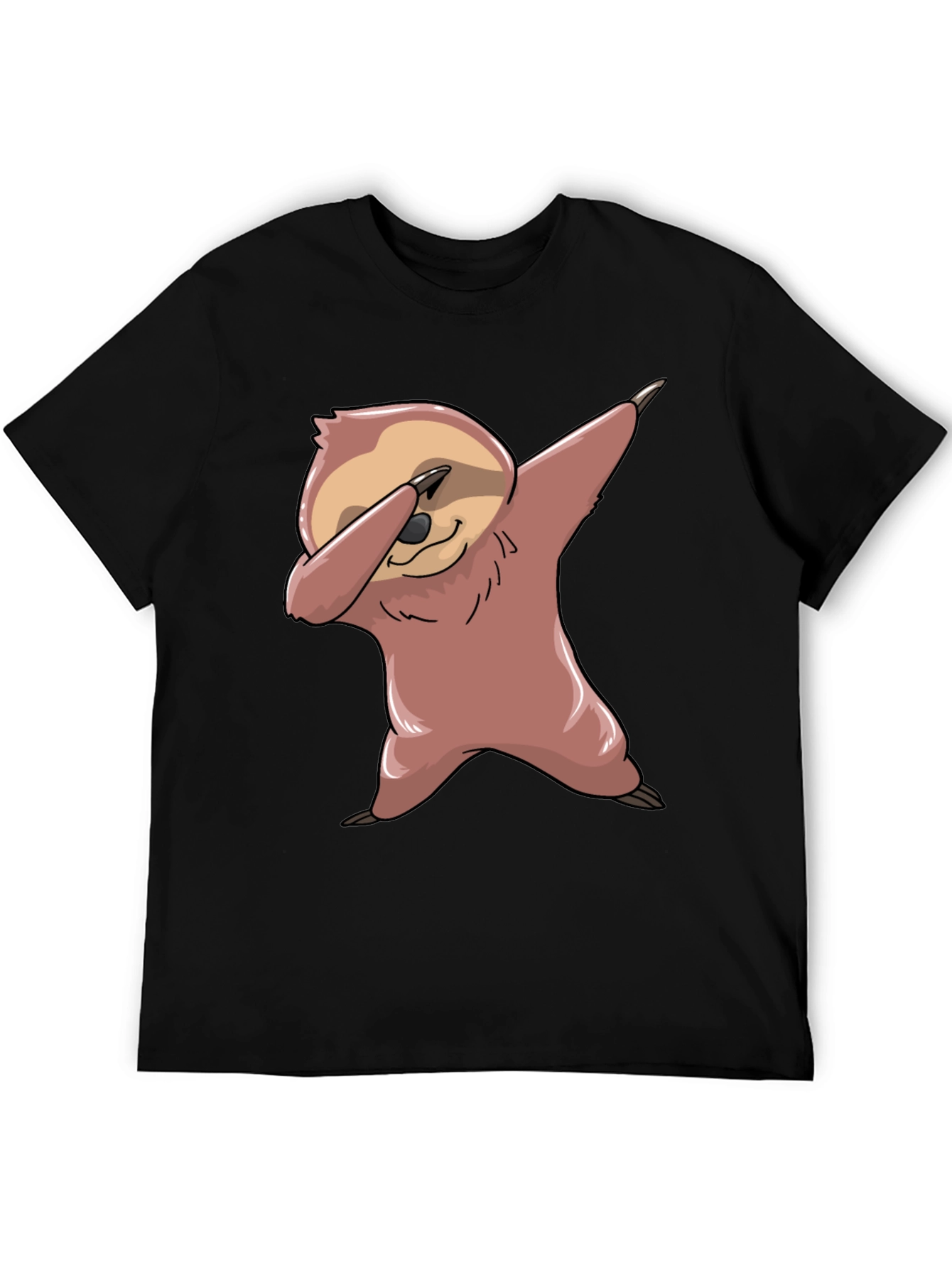 Dabbing Sloth Graphic Tee - Funny & Trendy!
