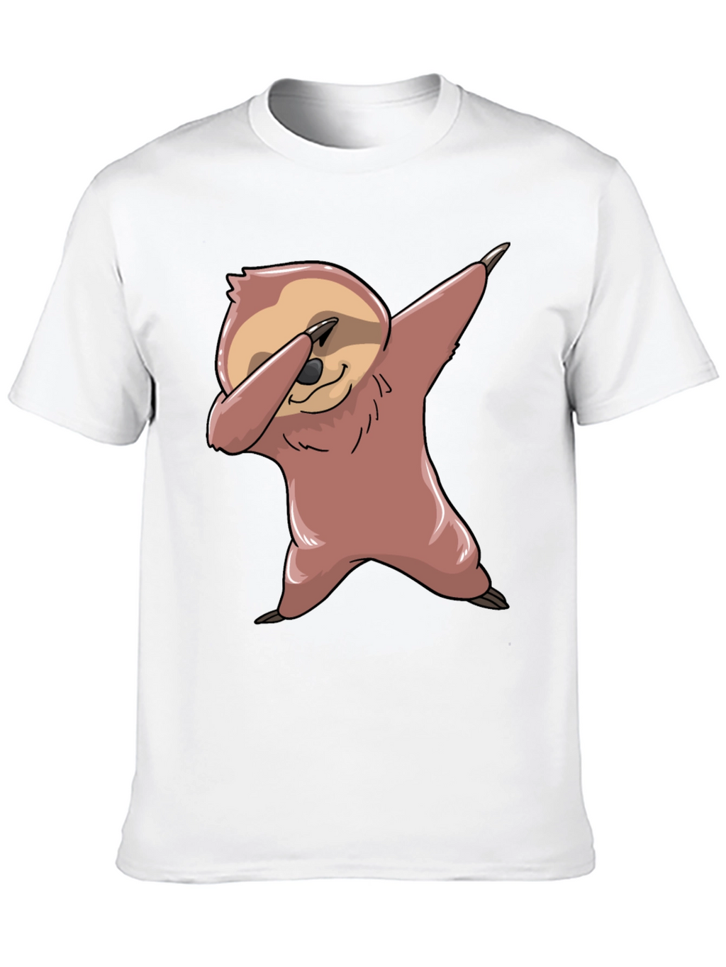 Dabbing Sloth Graphic Tee - Funny & Trendy!