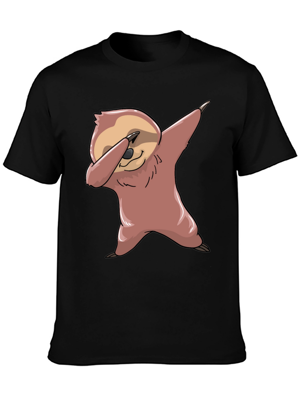 Dabbing Sloth Graphic Tee - Funny & Trendy!