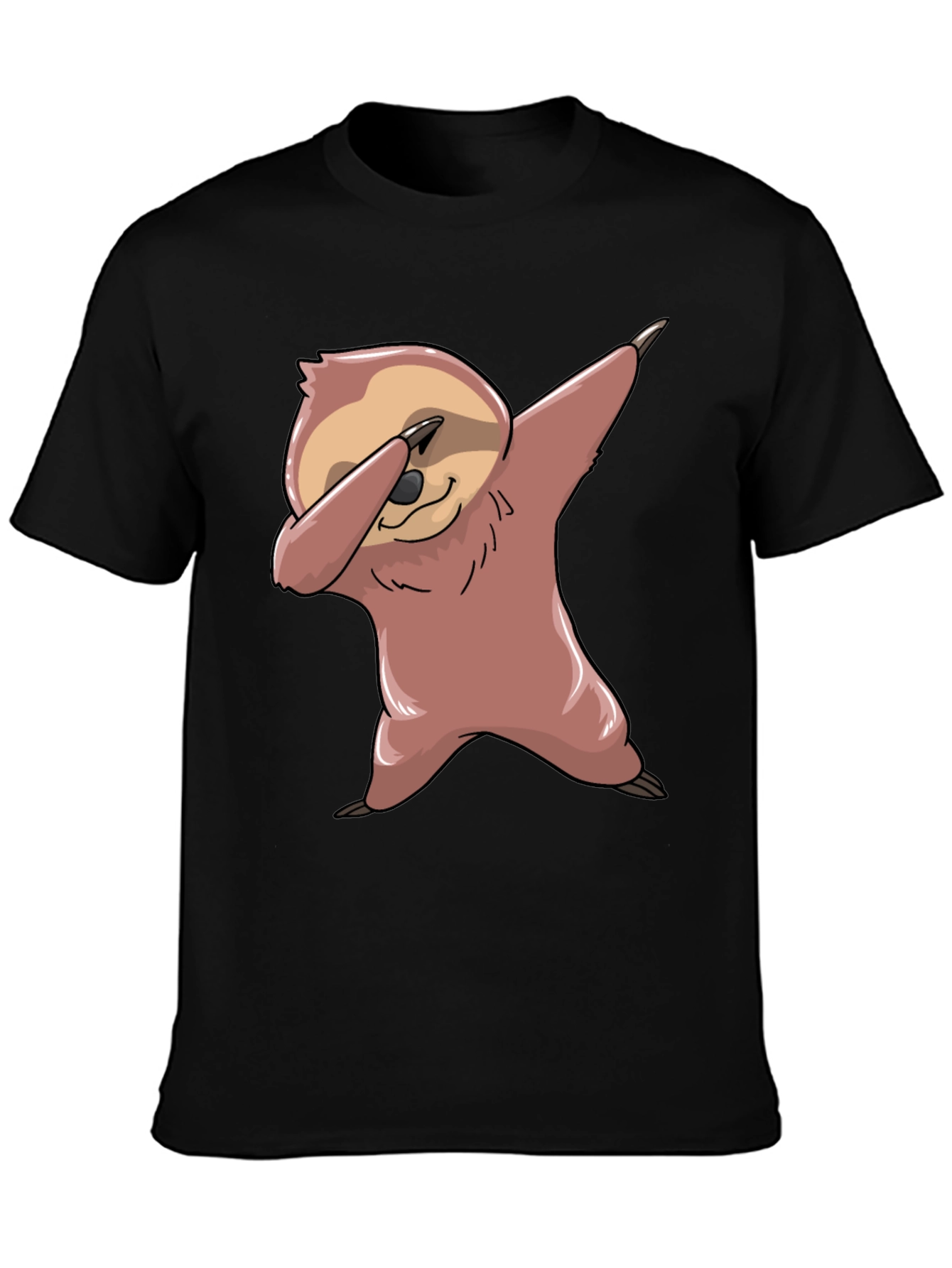 Dabbing Sloth Graphic Tee - Funny & Trendy!