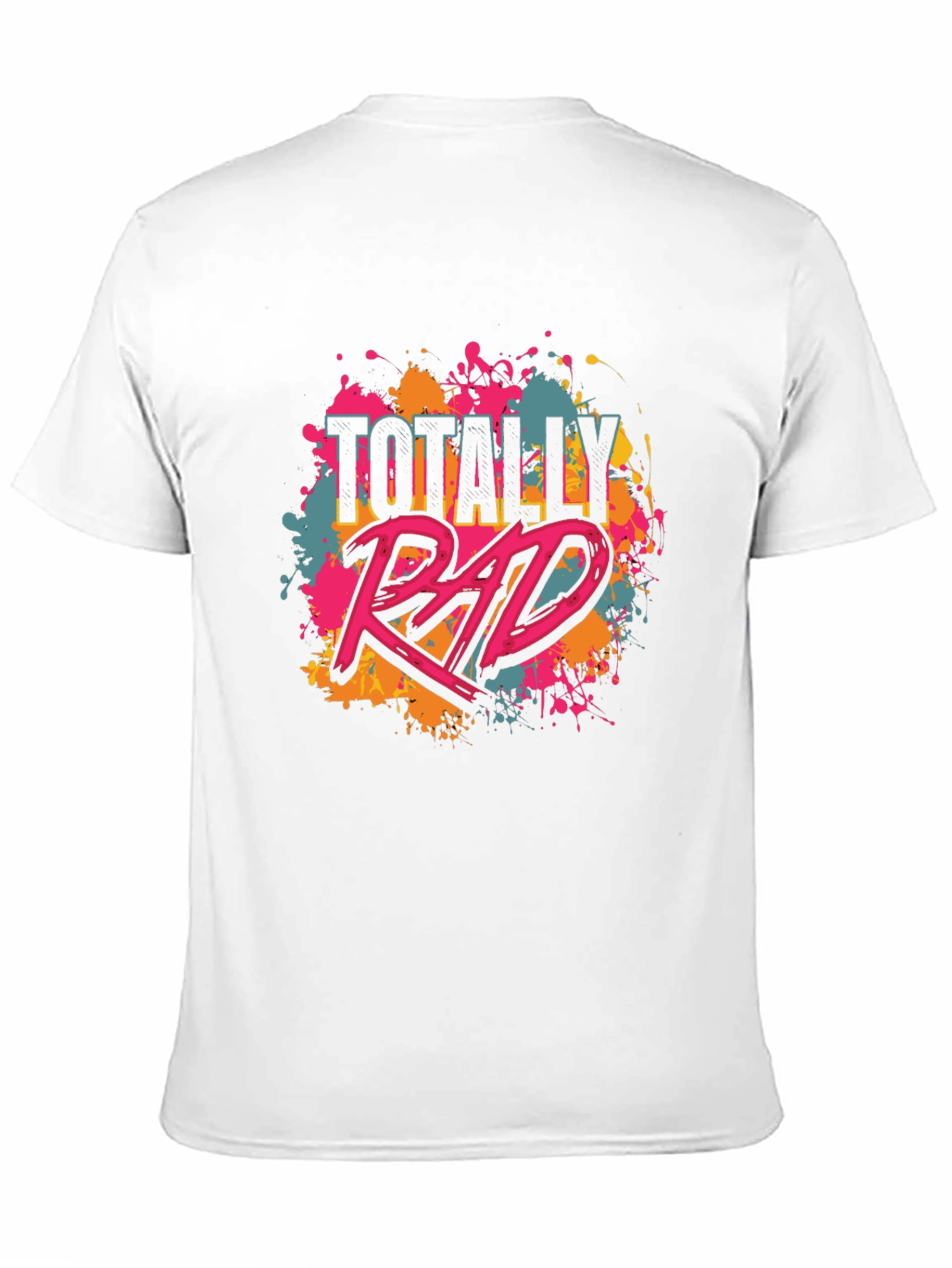 Totally Rad Graphic Tee - Black Unisex T-Shirt