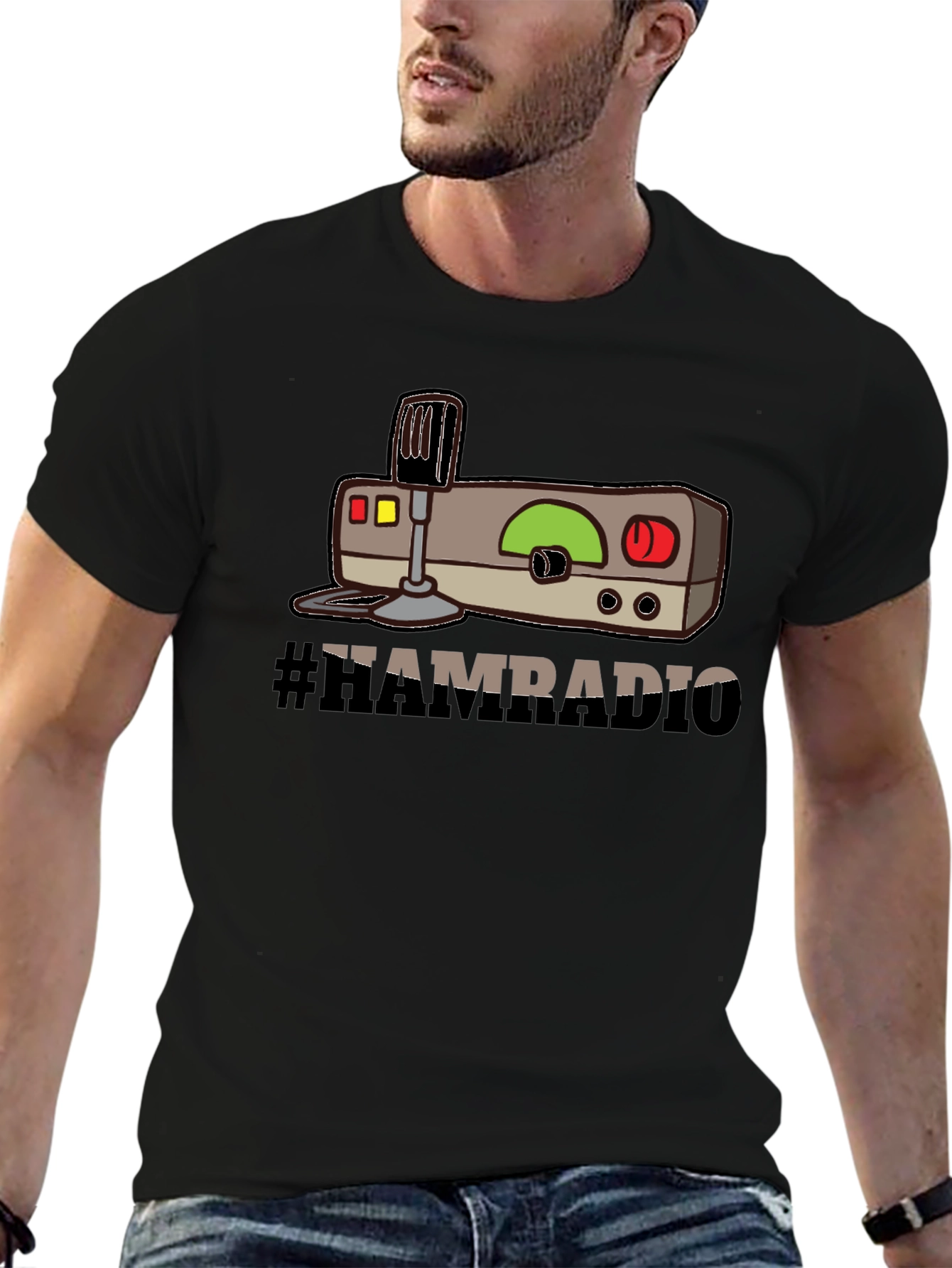 Ham Radio T-Shirt - Vintage Radio Design