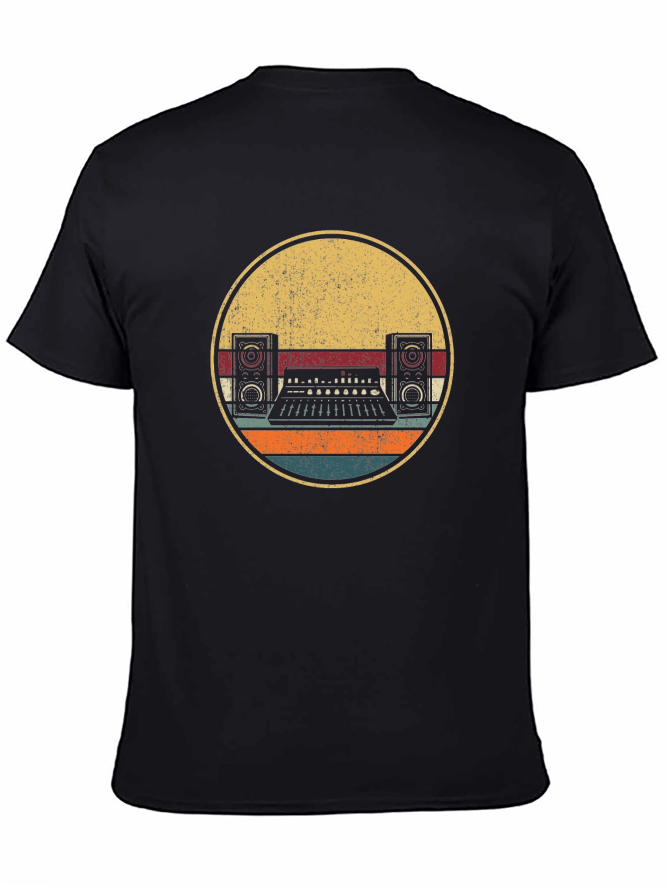 Retro Music Mixer T-Shirt - Vintage Studio Tee