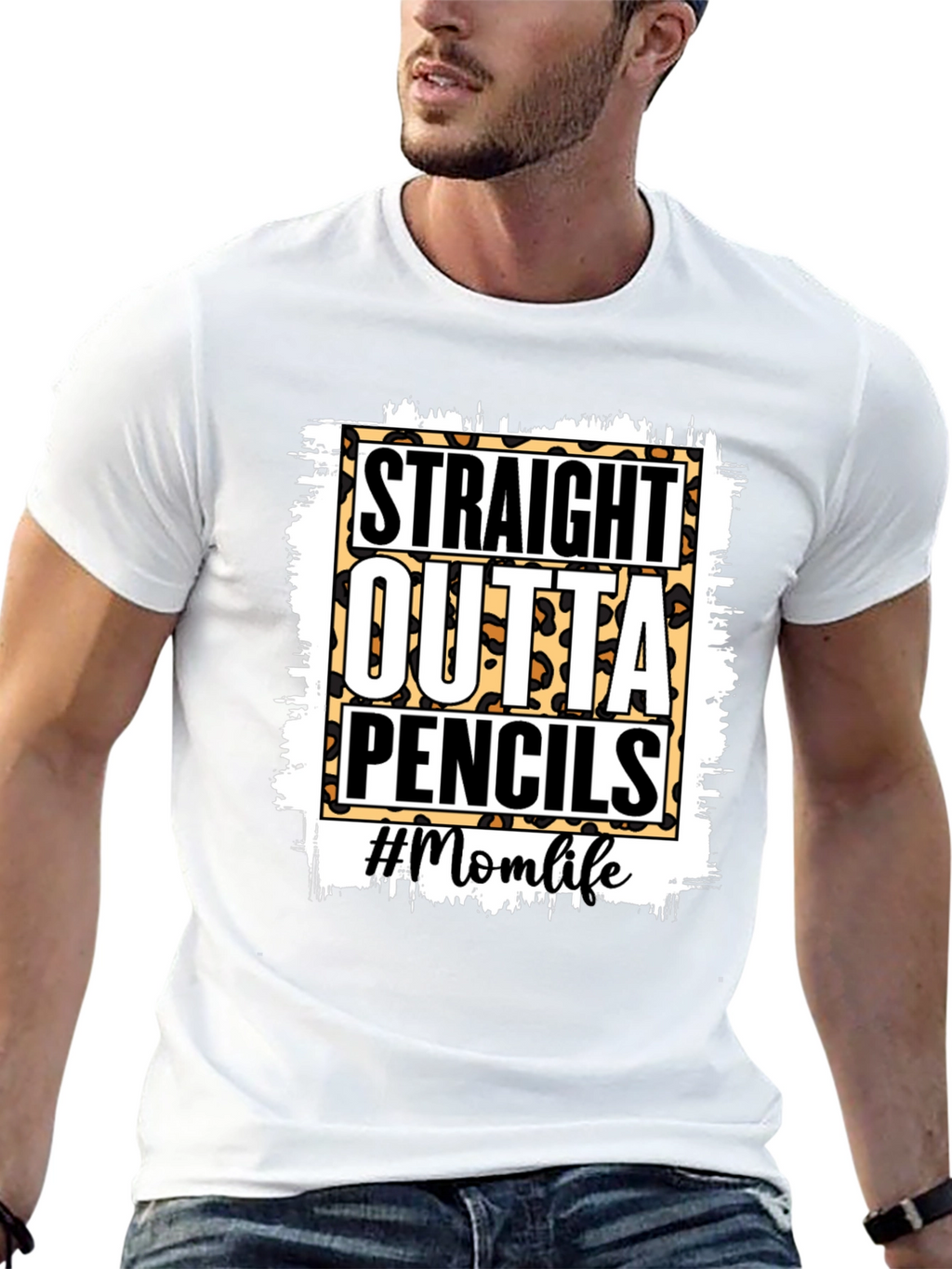 Straight Outta Pencils T-Shirt - Mom Life