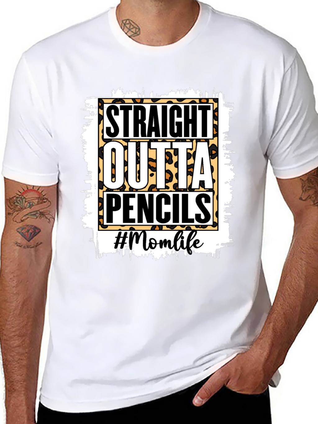 Straight Outta Pencils T-Shirt - Mom Life