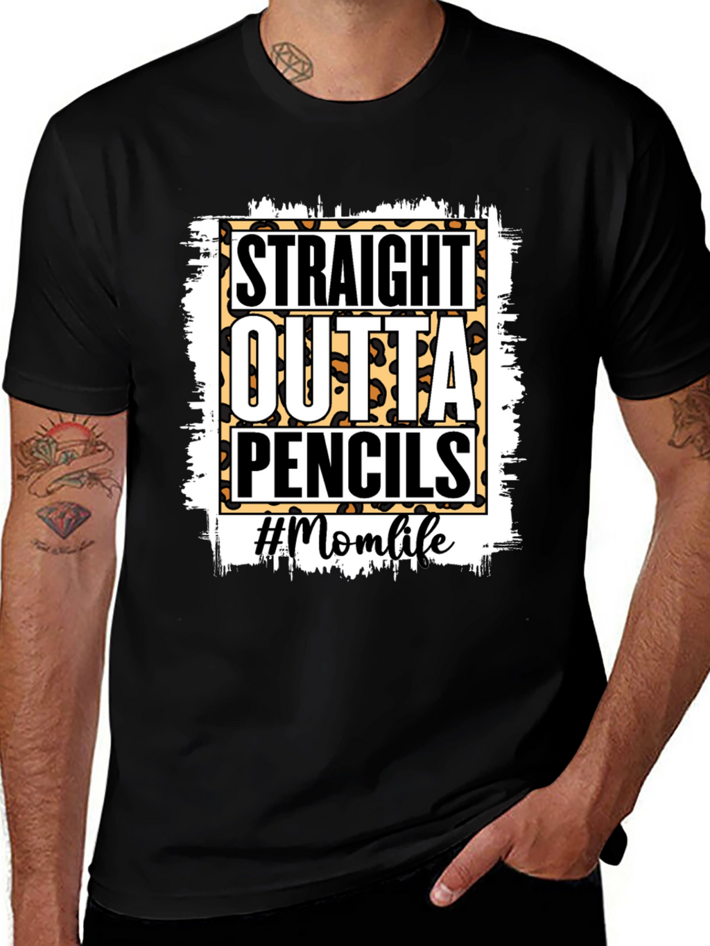 Straight Outta Pencils T-Shirt - Mom Life