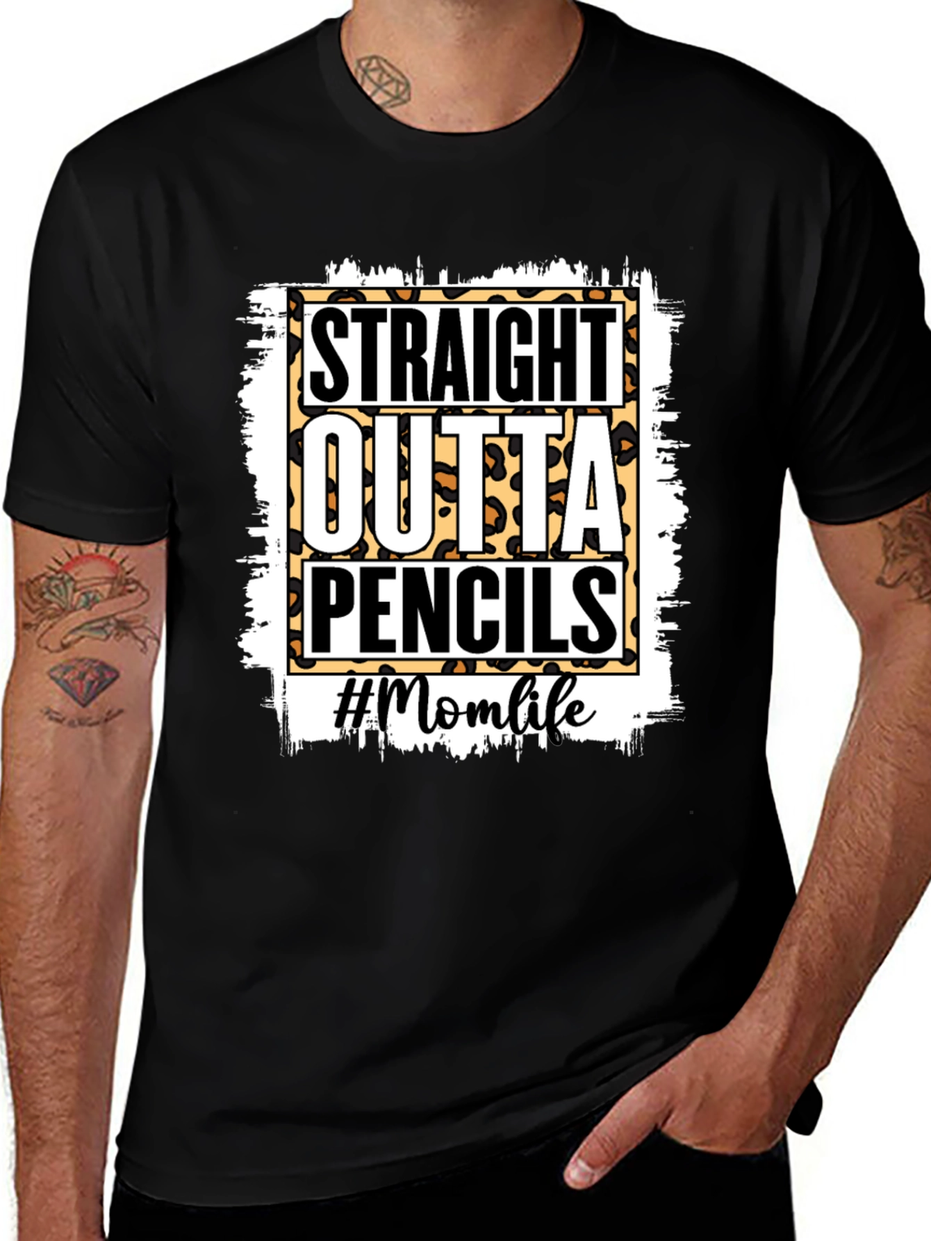 Straight Outta Pencils T-Shirt - Mom Life