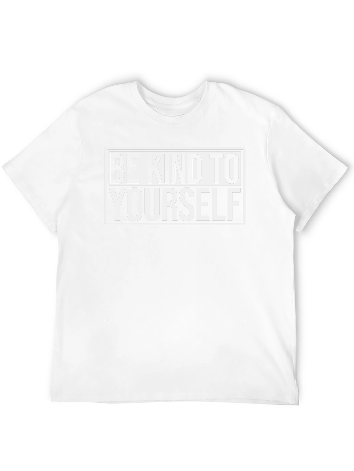 Be Kind To Yourself Black Graphic Tee