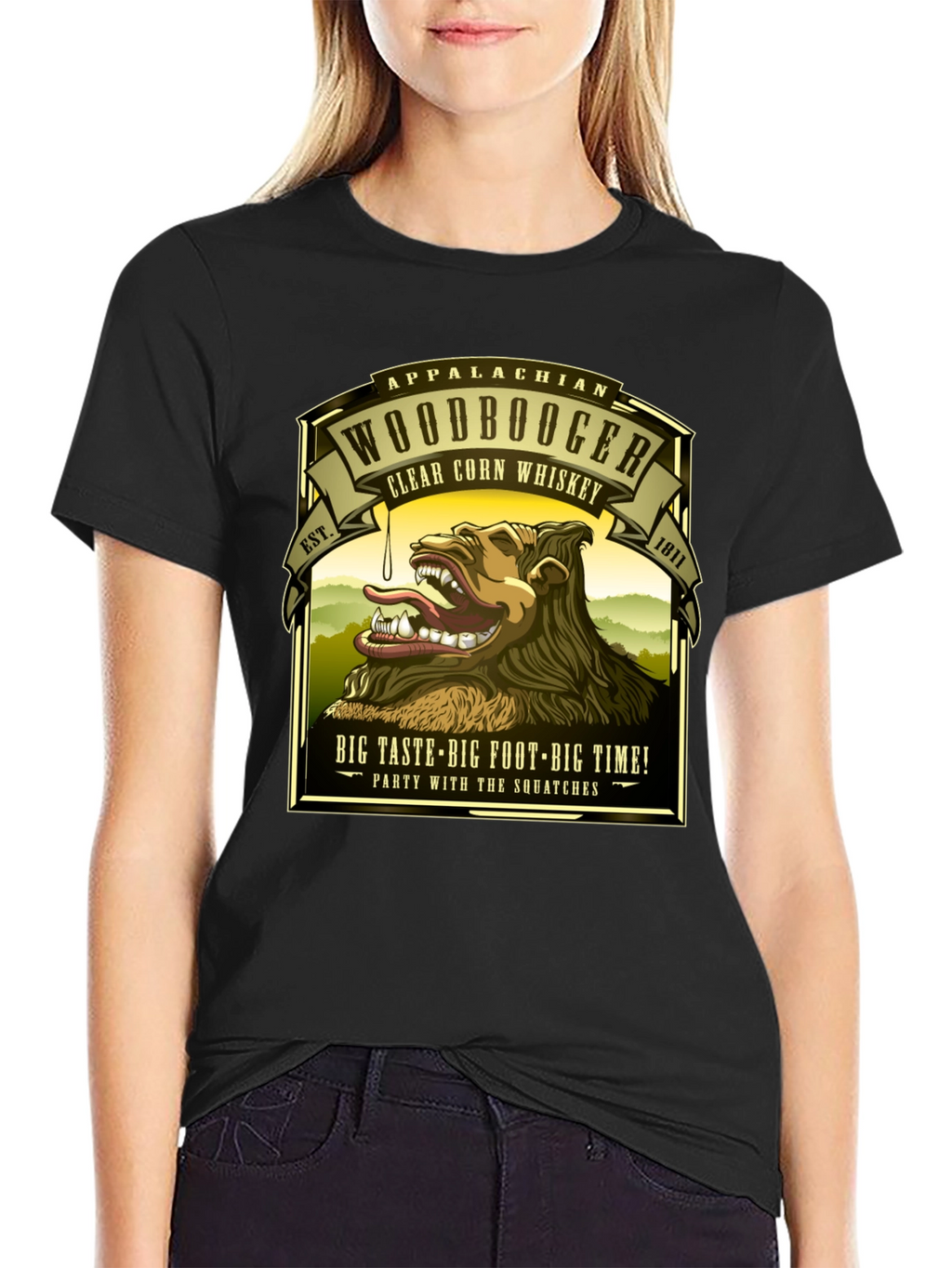 Woodbooger Whiskey Graphic T-Shirt