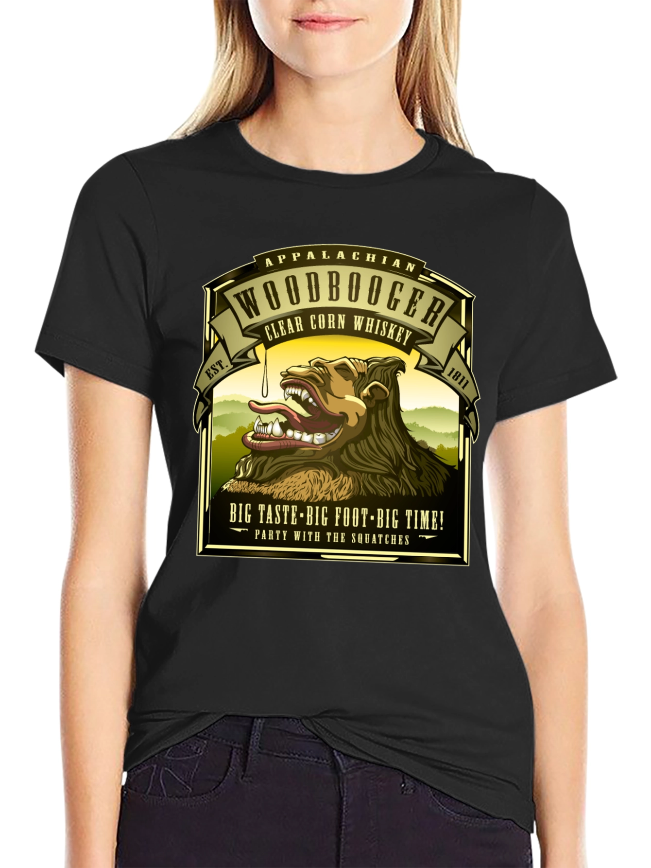 Woodbooger Whiskey Graphic T-Shirt