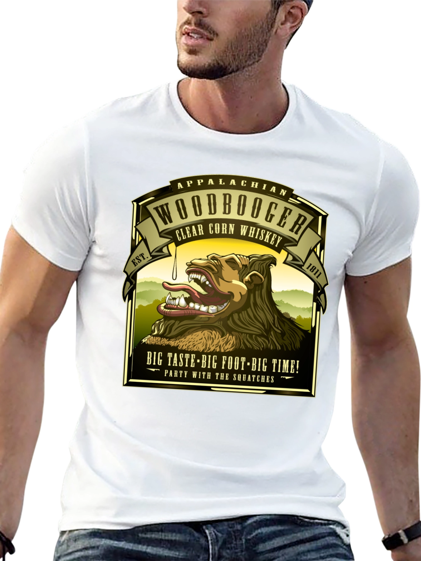 Woodbooger Whiskey Graphic T-Shirt