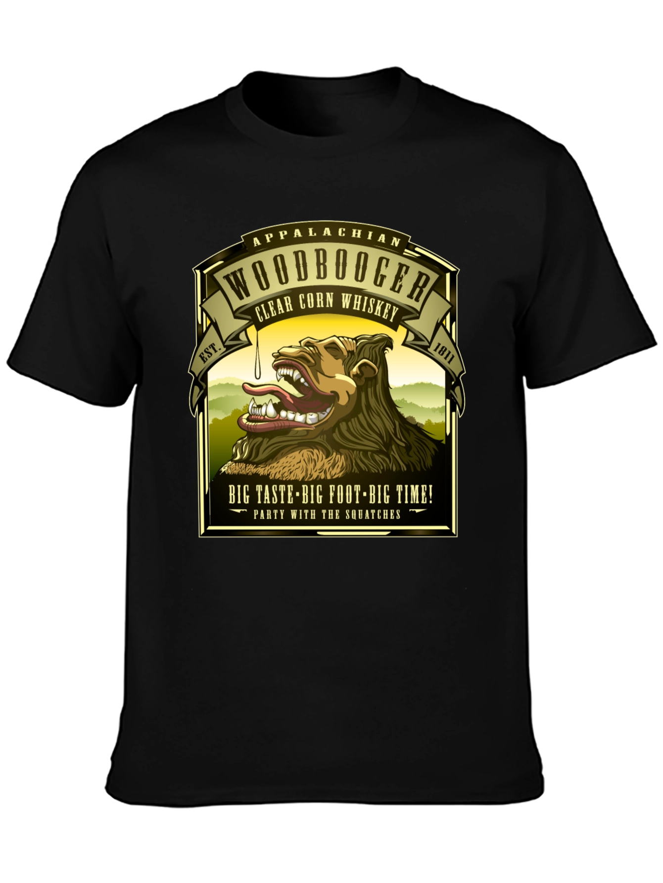 Woodbooger Whiskey Graphic T-Shirt
