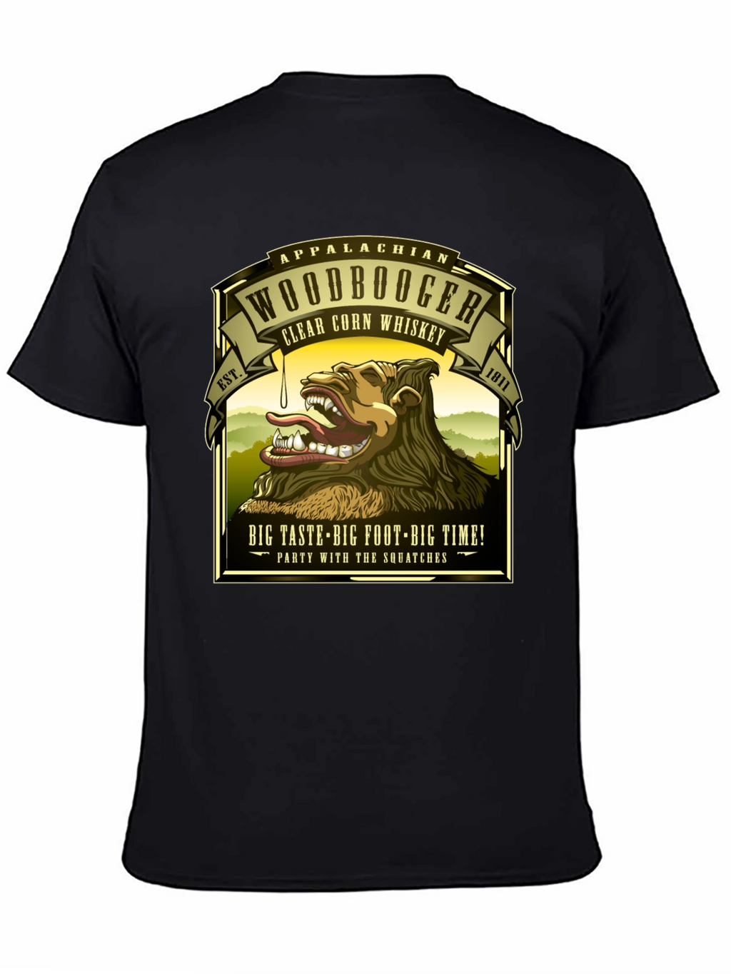 Woodbooger Whiskey Graphic T-Shirt