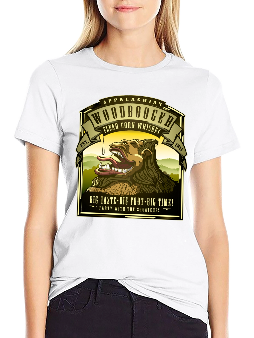 Woodbooger Whiskey Graphic T-Shirt