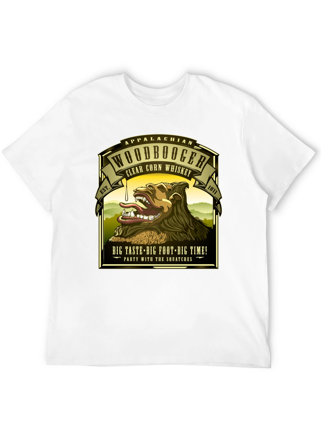 Woodbooger Whiskey Graphic T-Shirt