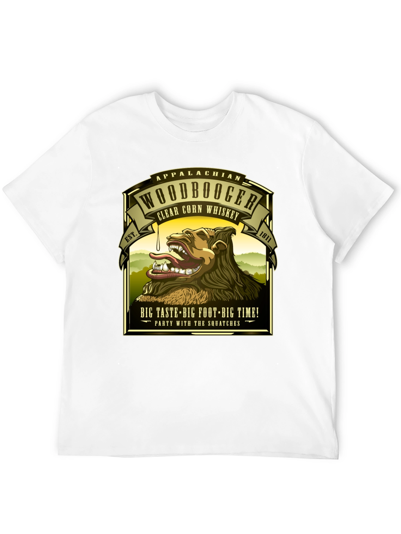 Woodbooger Whiskey Graphic T-Shirt