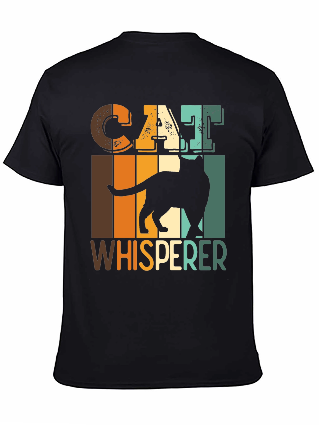 Cat Whisperer Graphic Tee - Retro Style