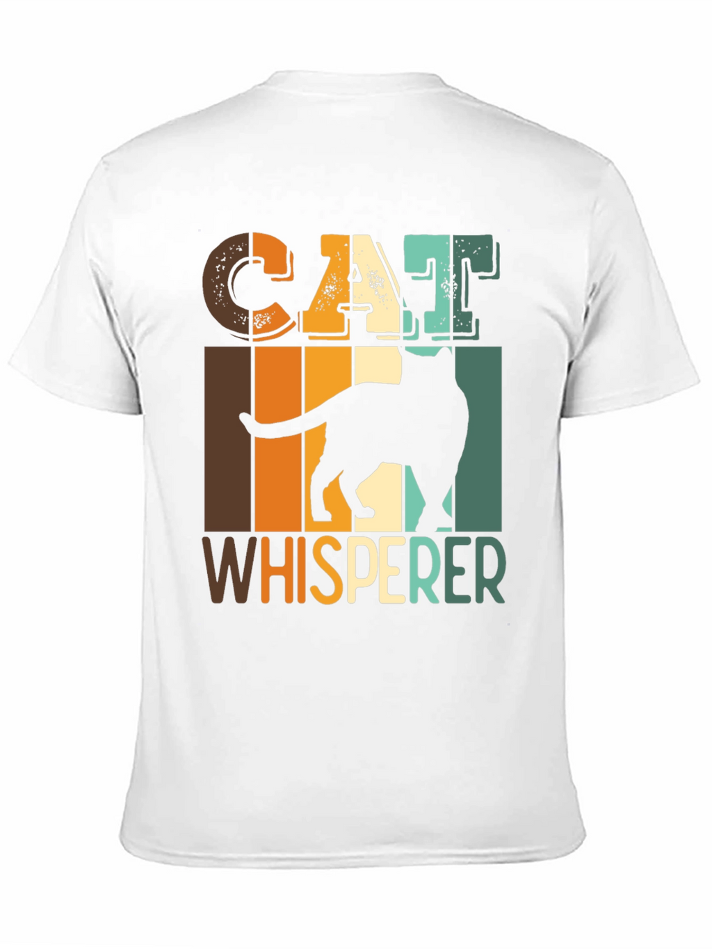 Cat Whisperer Graphic Tee - Retro Style