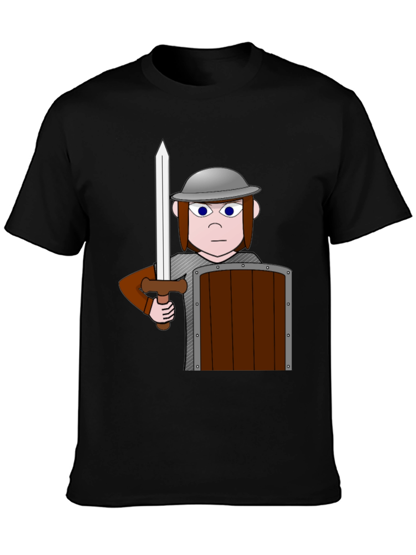Cartoon Warrior T-Shirt
