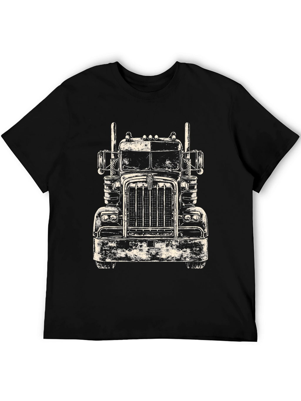 Truck Graphic Tee - Classic Big Rig Design